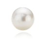 Freshwater Cultured Pearl Stud Earrings in 14k White Gold (9mm) 